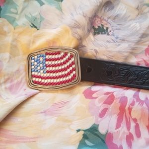 American flag belt